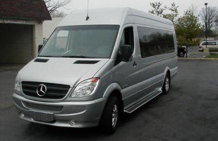 Bus rental Europe Mercedes Benz Sprinter Lux TOP Business class