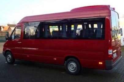 Bus rental Europe Mercedes Benz Sprinter